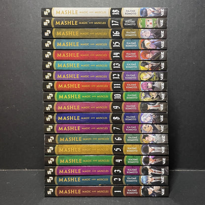 Mashle Magic and Muscles Manga Volumes 1-18 New English Authentic US Viz Media