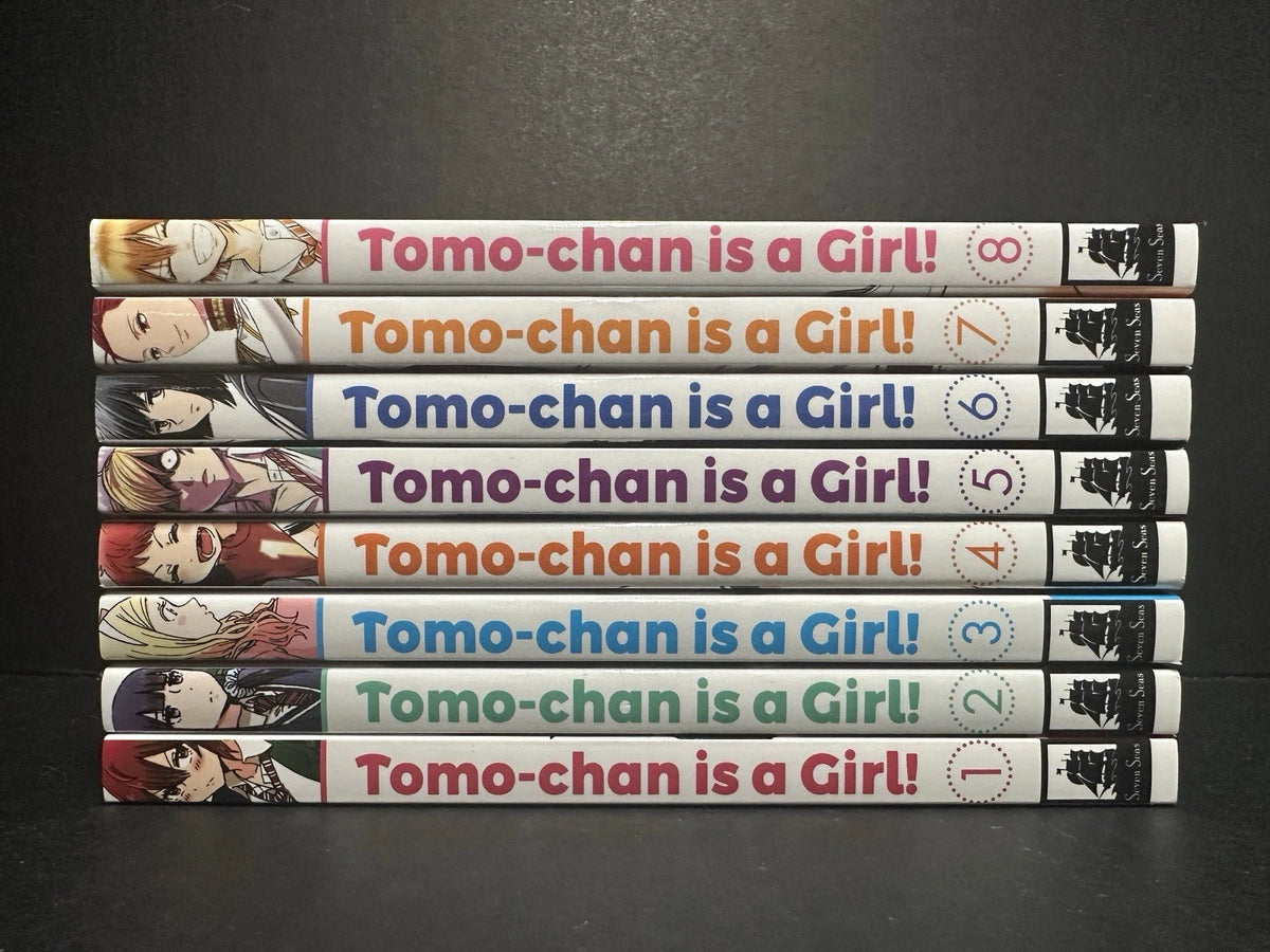 Tomo-Chan is a Girl! Manga Volumes 1-8 Brand New English Authentic Seven Seas