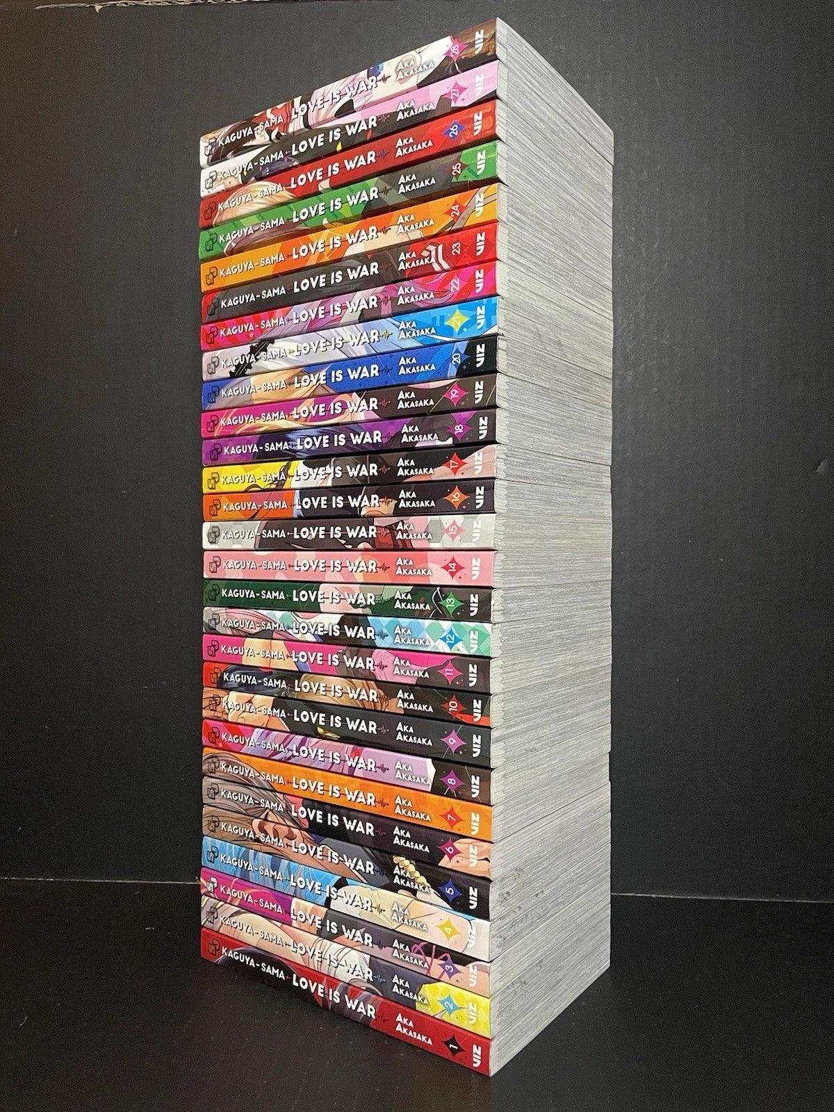 Kaguya-Sama Love is War Manga Volumes 1-28 Complete Set English New US Viz Media