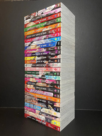Kaguya-Sama Love is War Manga Volumes 1-28 Complete Set English New US Viz Media