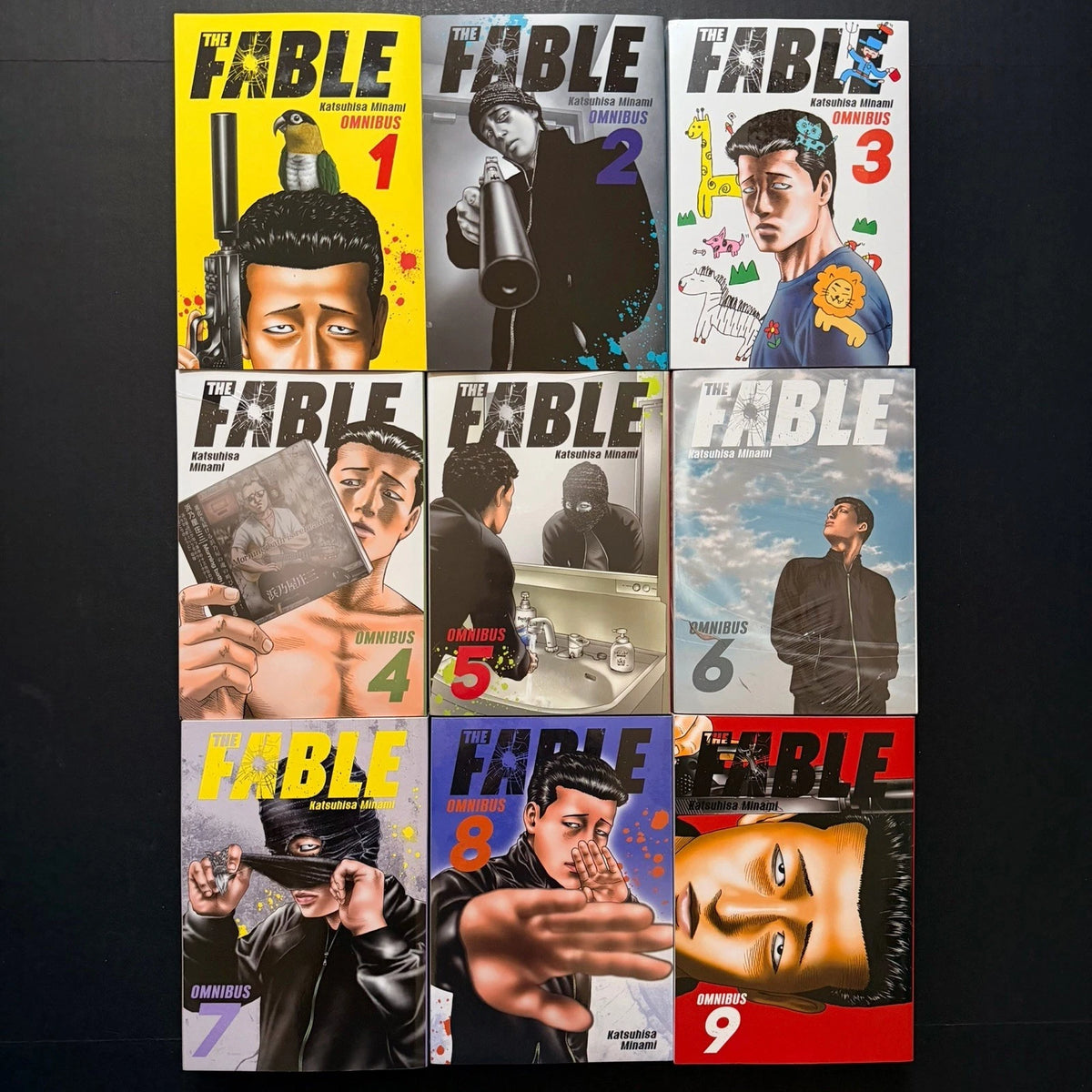 The Fable Manga Omnibus Volumes 1-9 Brand New English Authentic Kodansha