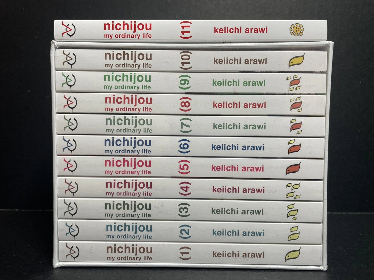 Nichijou 15th Anniversary Manga Box Set Volumes 1-10 + Volume 11 New English