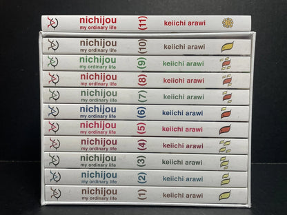 Nichijou 15th Anniversary Manga Box Set Volumes 1-10 + Volume 11 New English