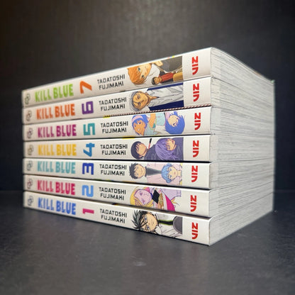 Kill Blue Manga Volumes 1-7 Brand New Authentic Viz Media