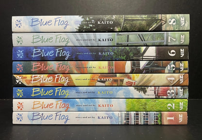 Blue Flag Manga Volumes 1-8 New English US Authentic Viz Media