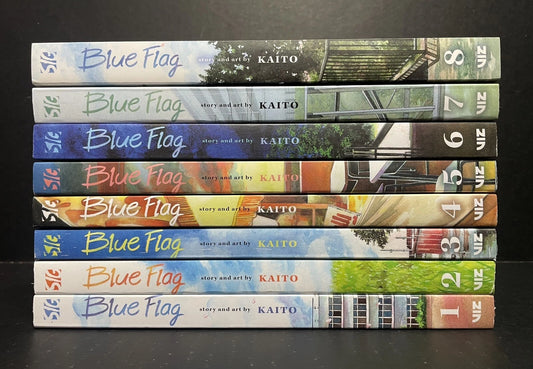 Blue Flag Manga Volumes 1-8 New English US Authentic Viz Media