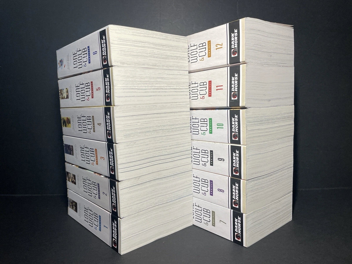Lone Wolf and Cub Omnibus Manga Volumes 1-12 Brand New Complete Set in English
