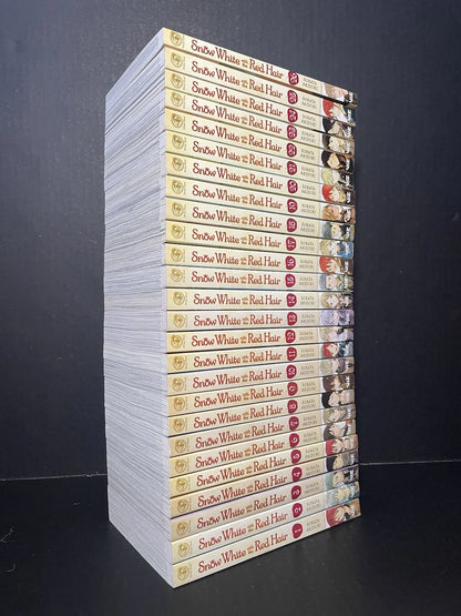 Snow White with the Red Hair Manga Volumes 1-26 English Brand New US Authentic