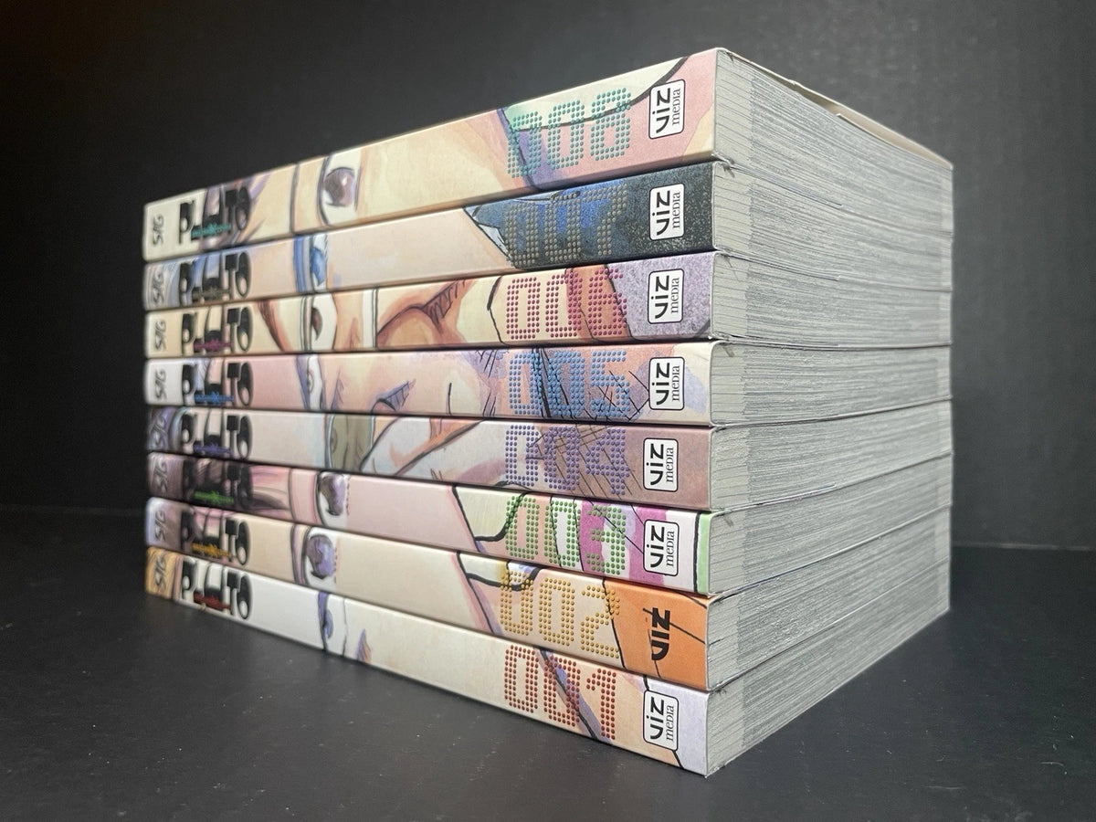 Pluto Manga Volumes 1-8 English New Authentic Viz Media Urasawa x Tezuka