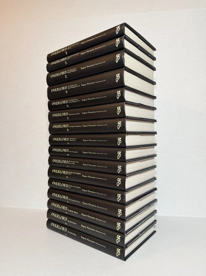 Overlord Light Novel Volumes 1-16 Brand New English US Authentic Complete Set