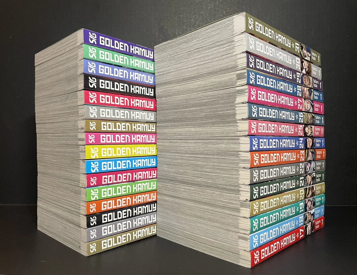 Golden Kamuy Manga Volumes 1-31 English Brand New Authentic Viz Media Complete