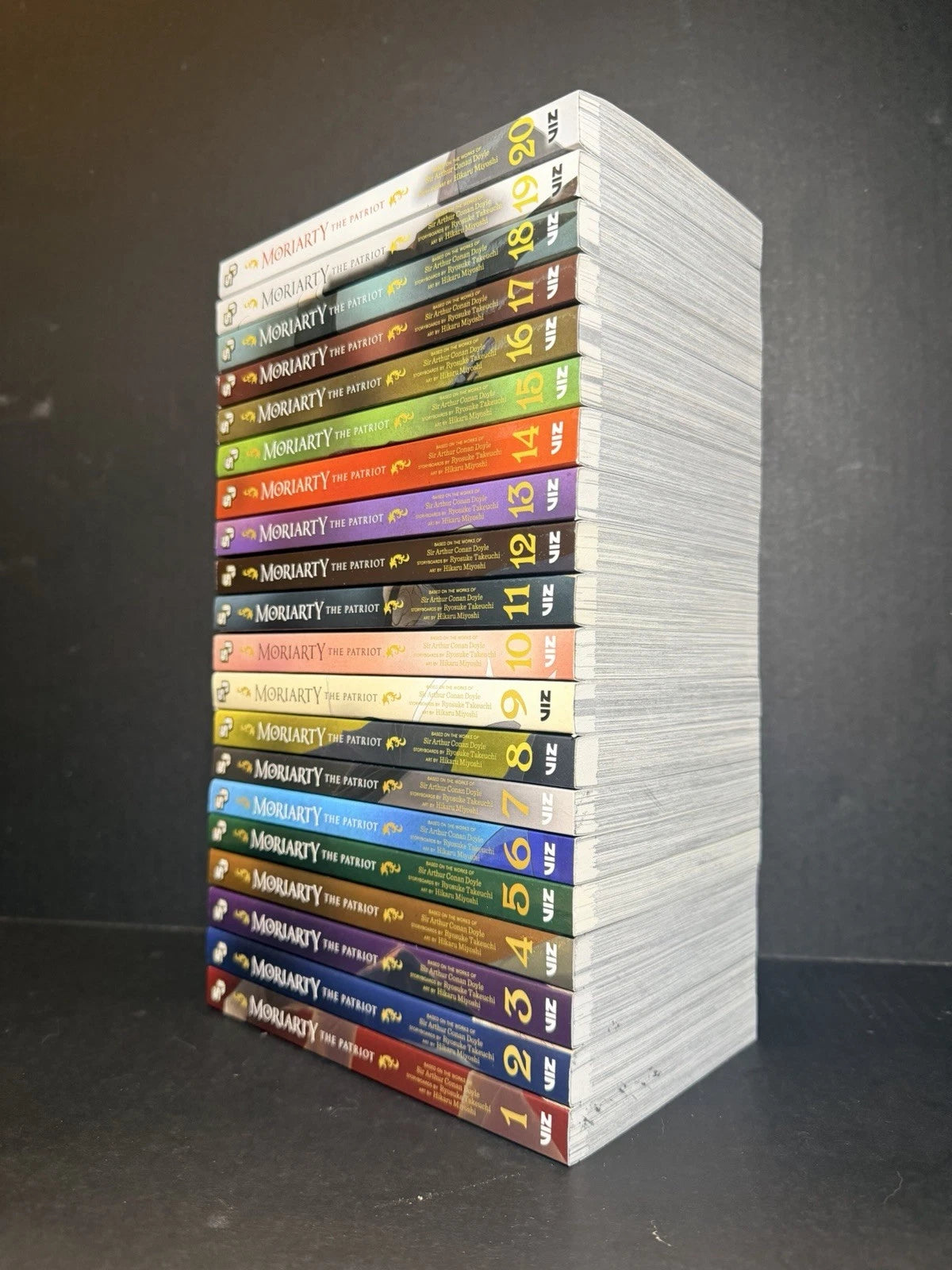 Moriarty The Patriot Manga Volumes 1-20 Brand New English Authentic US Viz Media