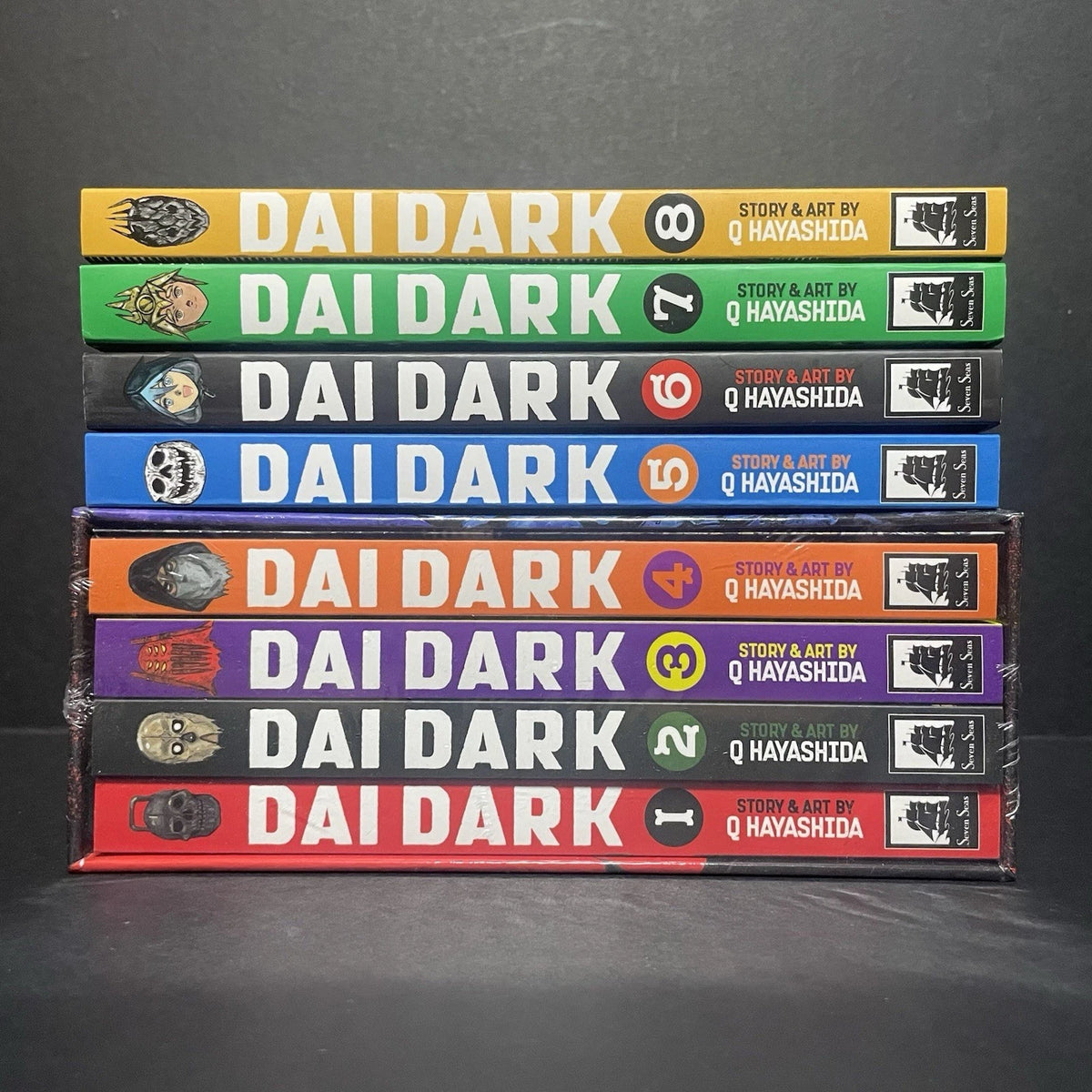 Dai Dark Manga Volumes 1-8 Includes Box Set 1 Volumes 1-4 + 5-8 Brand New Sealed