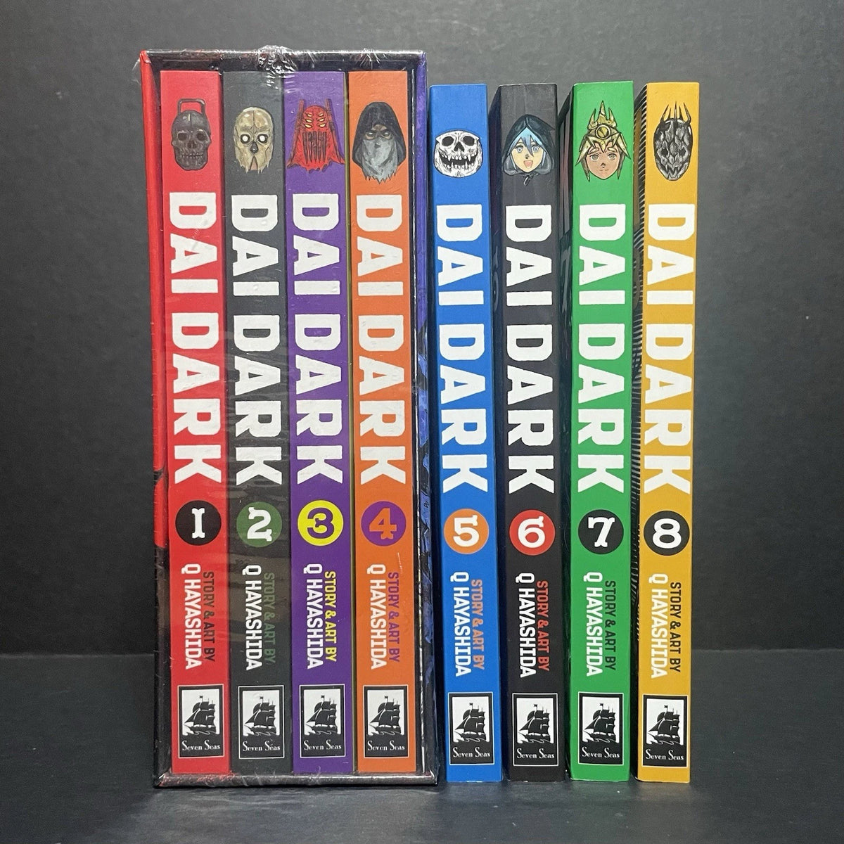 Dai Dark Manga Volumes 1-8 Includes Box Set 1 Volumes 1-4 + 5-8 Brand New Sealed