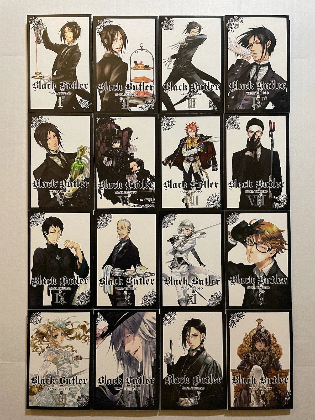 Black Butler Manga Volumes 1-33 Brand New English US Authentic Complete Set