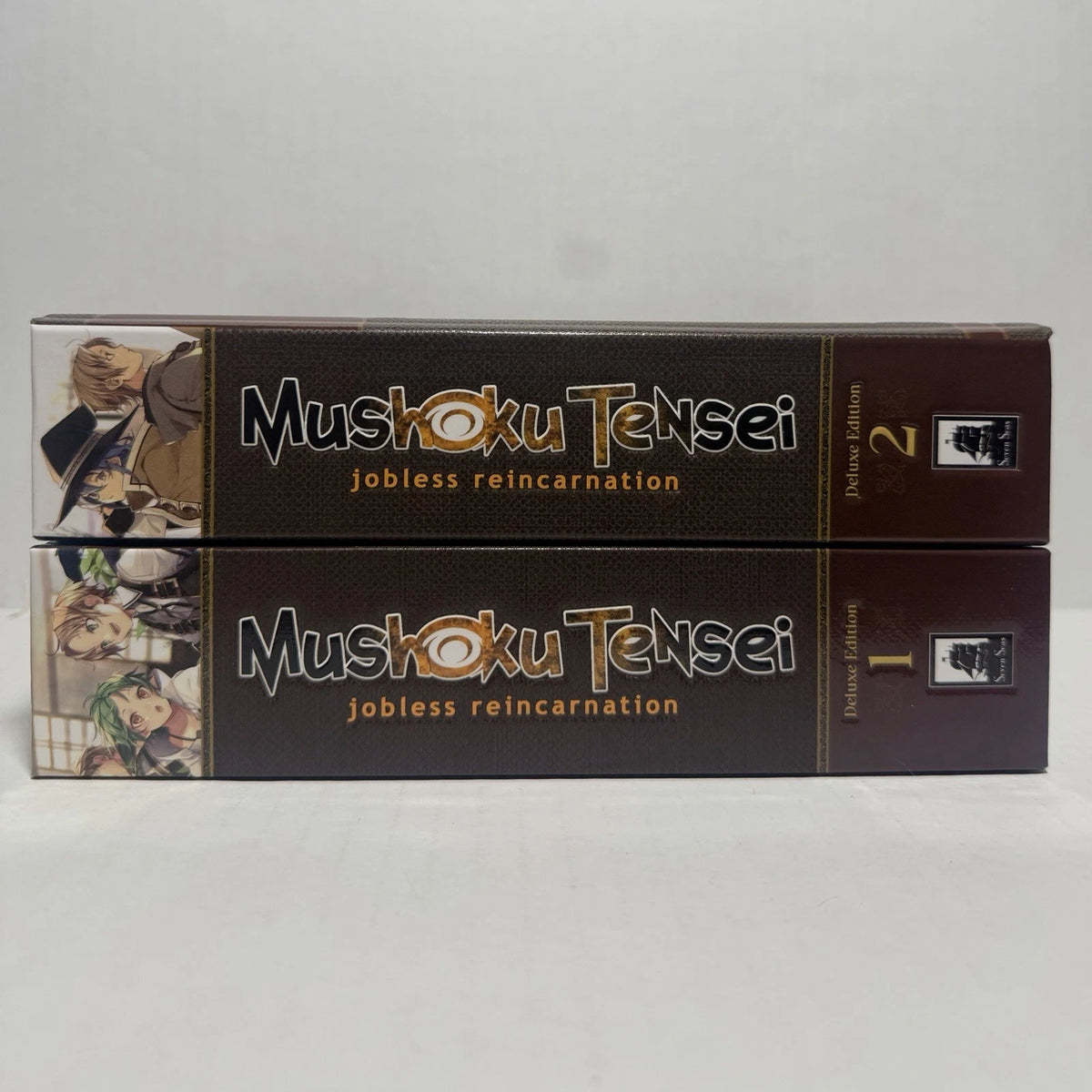 Mushoku Tensei Light Novel Deluxe Edition Volumes 1-2 New Hardcover US Authentic