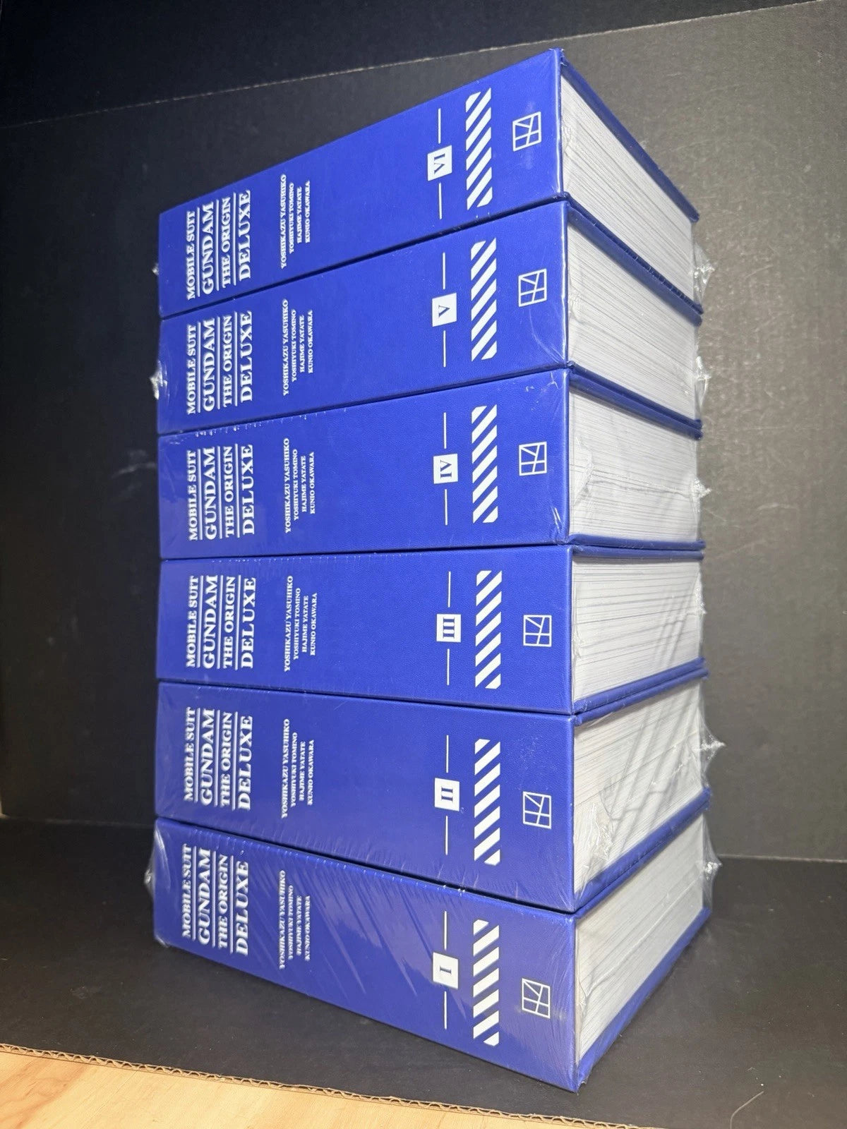 Mobile Suit Gundam: THE ORIGIN Deluxe Manga Volumes 1-6 Hardcover English Sealed