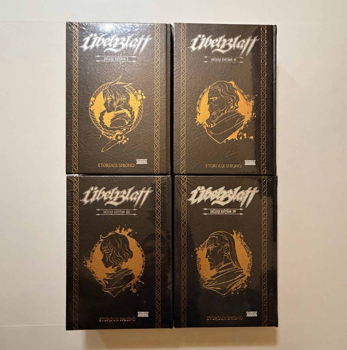 Ubel Blatt Deluxe Manga Volumes 1-4 Brand New English Sealed US Authentic