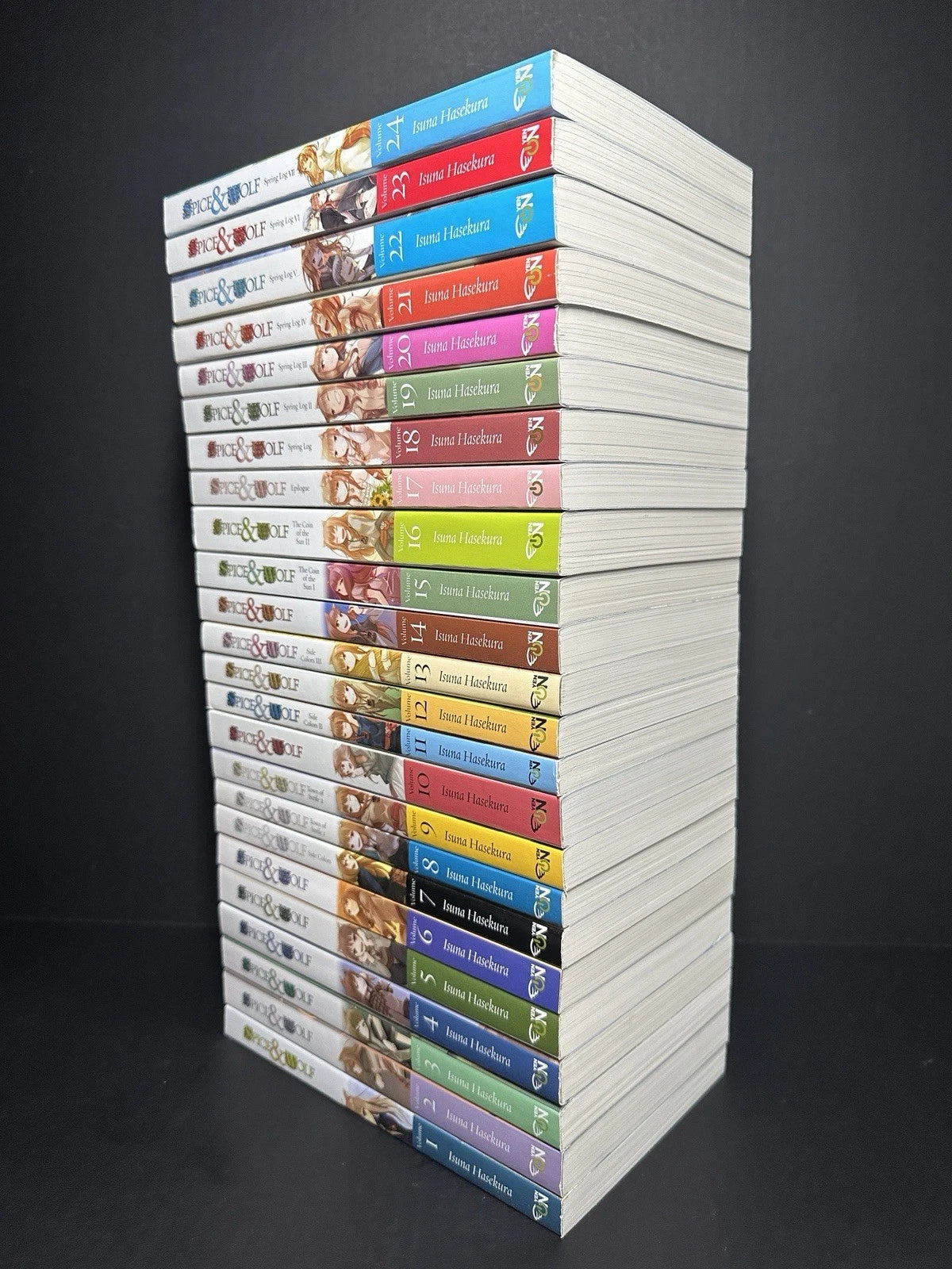 Spice and Wolf Light Novel Volumes 1-24 Brand New English US Authentic Complete