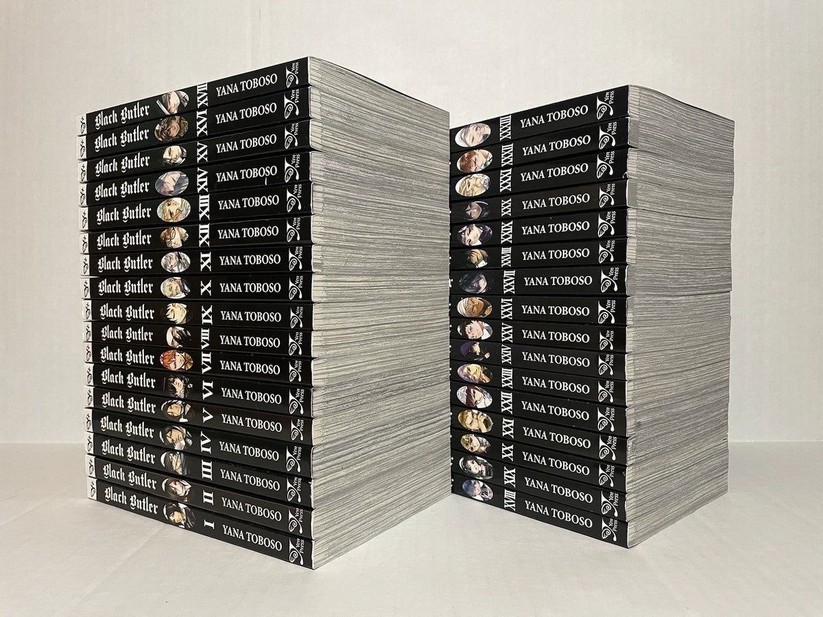 Black Butler Manga Volumes 1-33 Brand New English US Authentic Complete Set