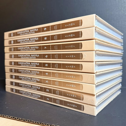 Cardcaptor Sakura Collector’s Edition Manga Hardcover Volumes 1-9 English Sealed