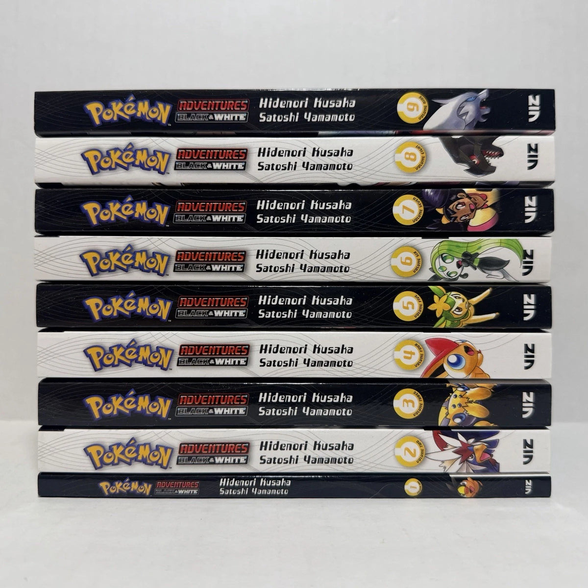 Pokémon Adventures: Black and White Manga Volumes 1-9 New English Viz Media