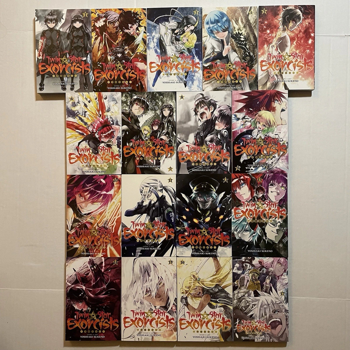 Twin Star Exorcists Manga Volumes 1-34 Brand New English Authentic Viz Media