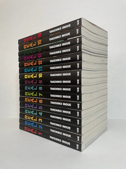 Real Manga Volumes 1-16 English New US Authentic Viz Media Takehiko Inoue