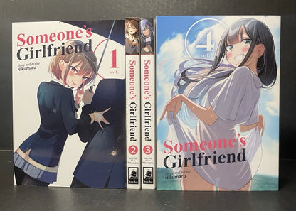 Someone’s Girlfriend Manga Volumes 1-4 Brand New English Authentic US Seven Seas