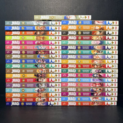 Magi The Labyrinth of Magic Manga Volumes 1-37 English New Authentic Viz Media