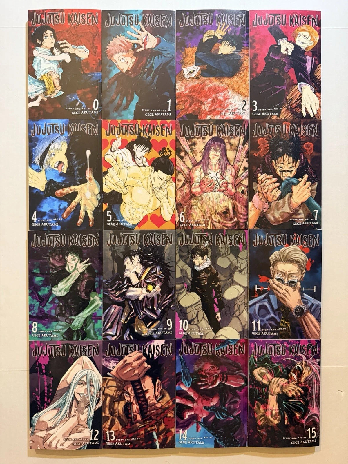 Jujutsu Kaisen Manga Volumes 0-30 Brand New English Authentic US Viz Media
