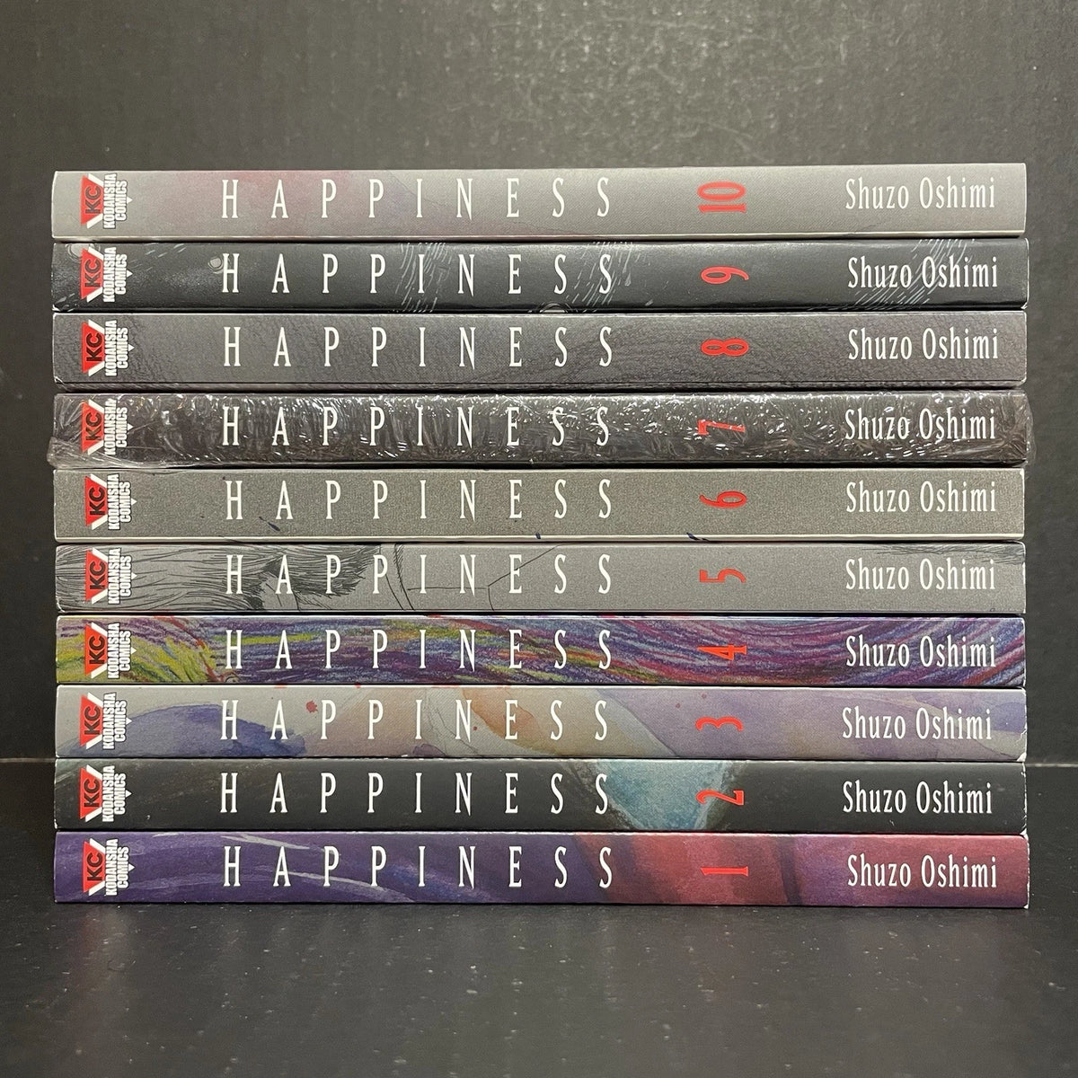 Happiness Manga Volumes 1-10 English US Authentic Brand New Kodansha