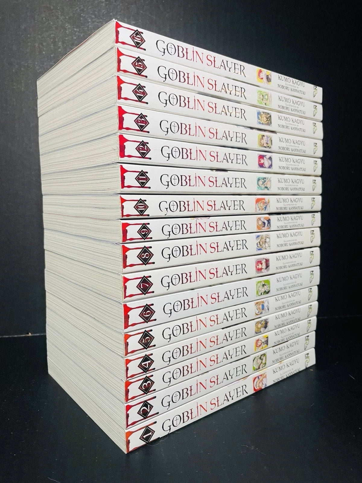 Goblin Slayer Light Novel Volumes 1-16 Brand New English US Authentic Yen Press