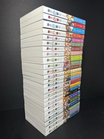Spice and Wolf Light Novel Volumes 1-24 Brand New English US Authentic Complete