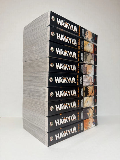 Haikyu!! Haikyuu!! Manga Omnibus Volumes 1-27 English New US Authentic Viz Media