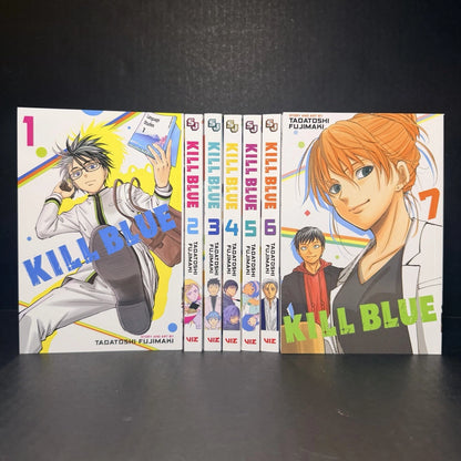 Kill Blue Manga Volumes 1-7 Brand New Authentic Viz Media