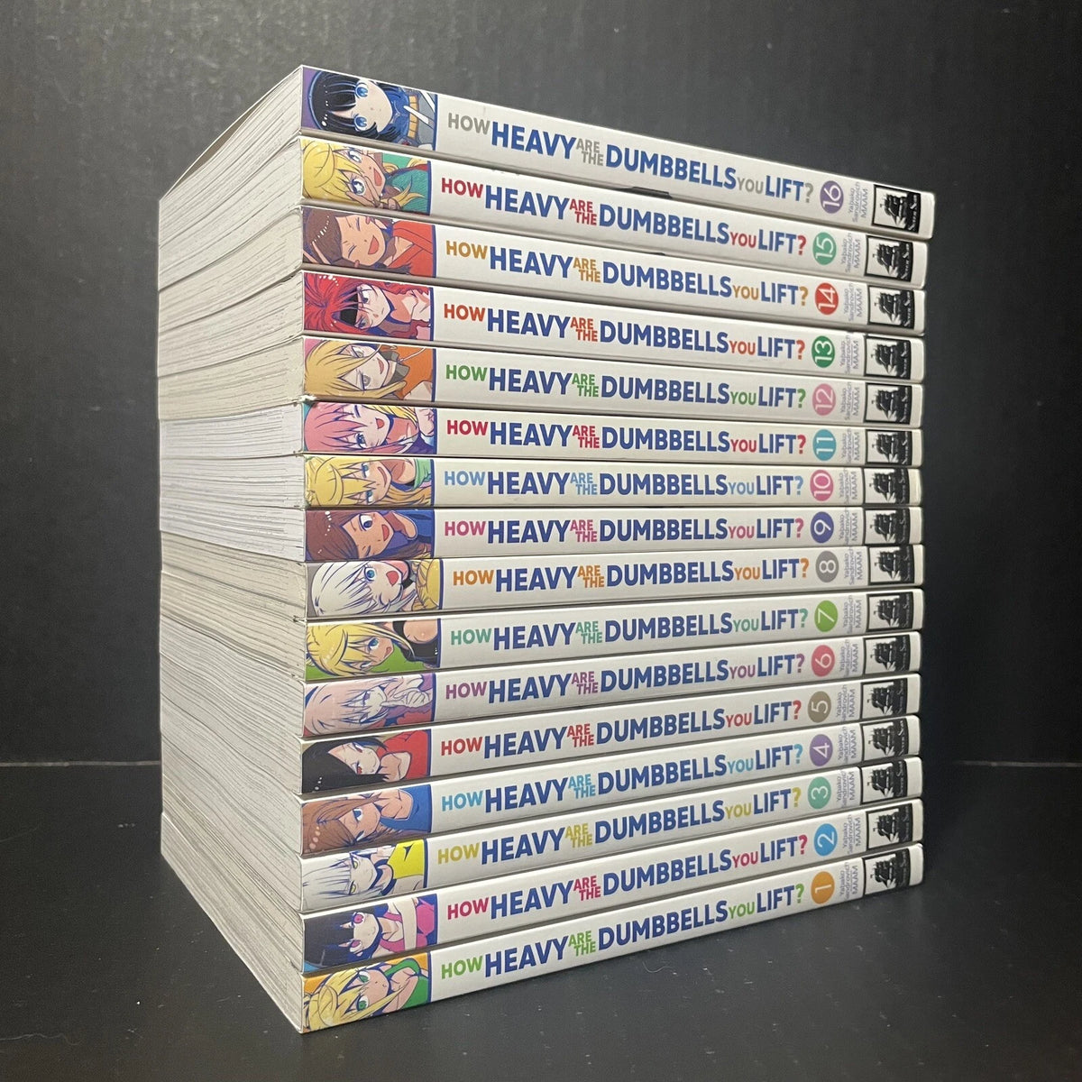 How Heavy Are The Dumbbells You Lift? Manga Volumes 1-16 New English Authentic