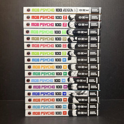 Mob Psycho 100 Manga Volumes 1-15 + Reigen New English Authentic Dark Horse