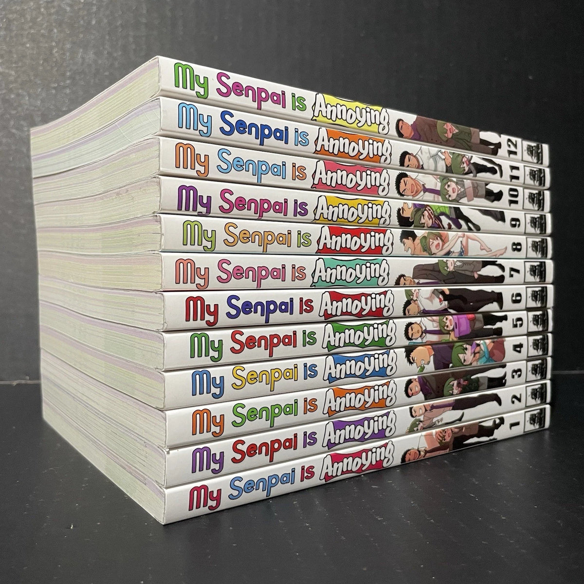 My Senpai is Annoying Manga Volumes 1-12 Brand New English Authentic Seven Seas