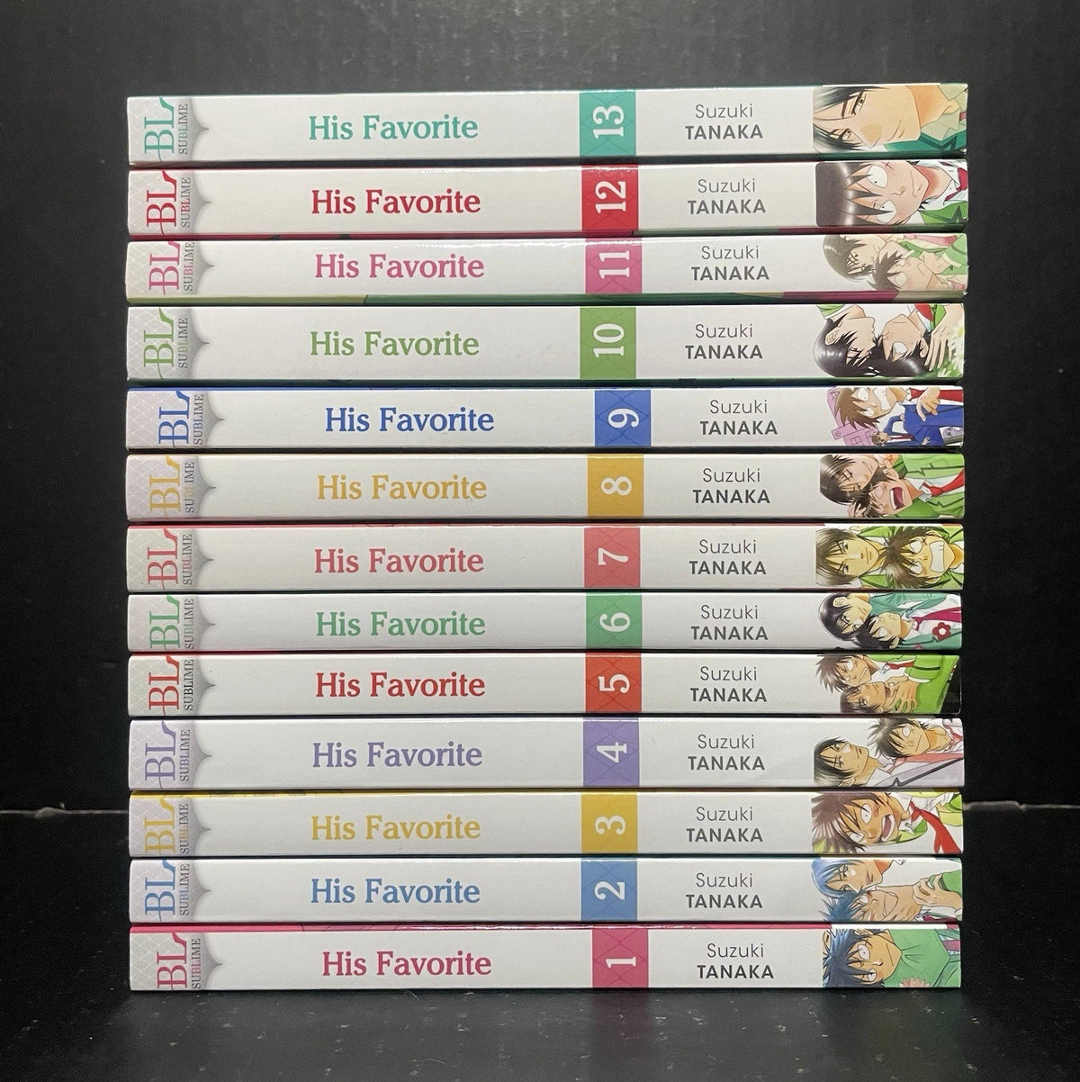 His Favorite Manga Volumes 1-13 Brand New English US Authentic BL