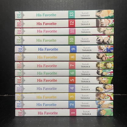 His Favorite Manga Volumes 1-13 Brand New English US Authentic BL