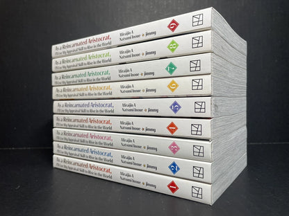 As a Reincarnated Aristocrat Manga Volumes 1-9 Brand New English Authentic