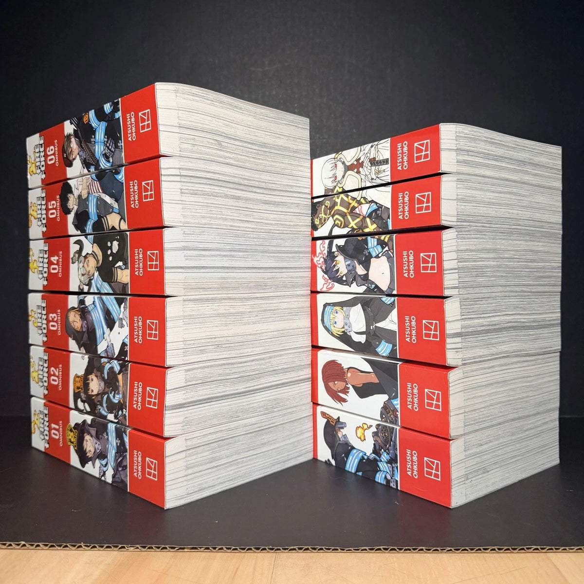 Fire Force Manga Omnibus Volumes 1-12 English Brand New Authentic Complete Set