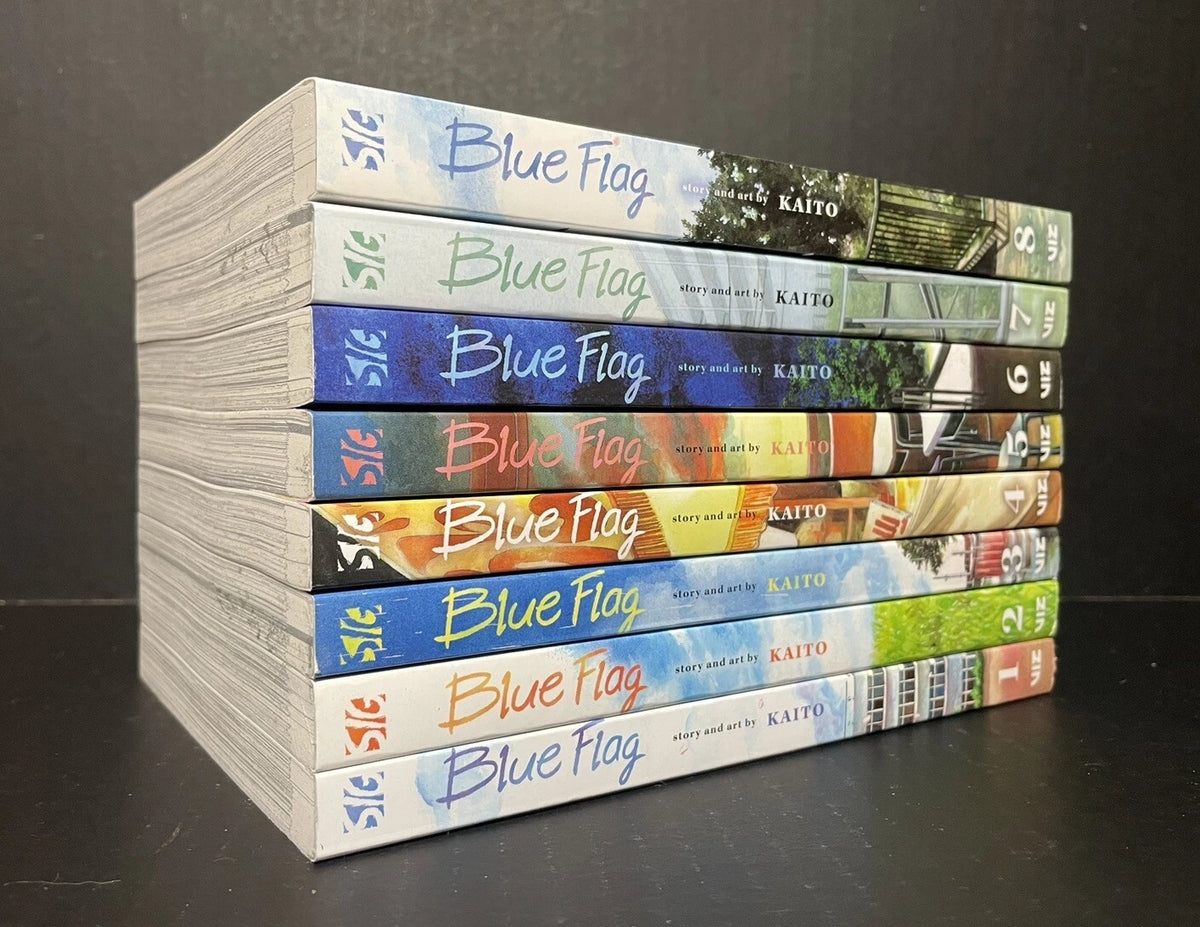 Blue Flag Manga Volumes 1-8 New English US Authentic Viz Media