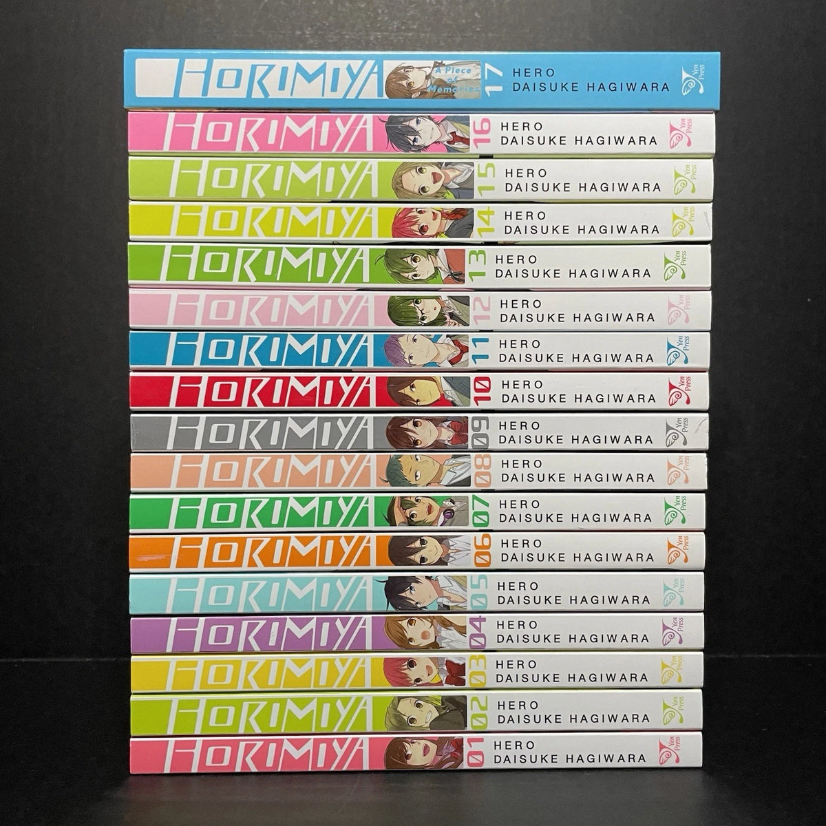 Horimiya Manga Volumes 1-17 English Authentic Yen Press Brand New Complete Set