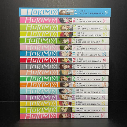 Horimiya Manga Volumes 1-17 English Authentic Yen Press Brand New Complete Set