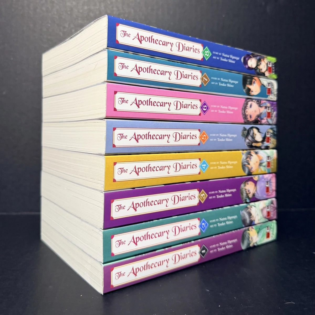 The Apothecary Diaries Light Novel Volumes 1-8 English New Authentic Square Enix