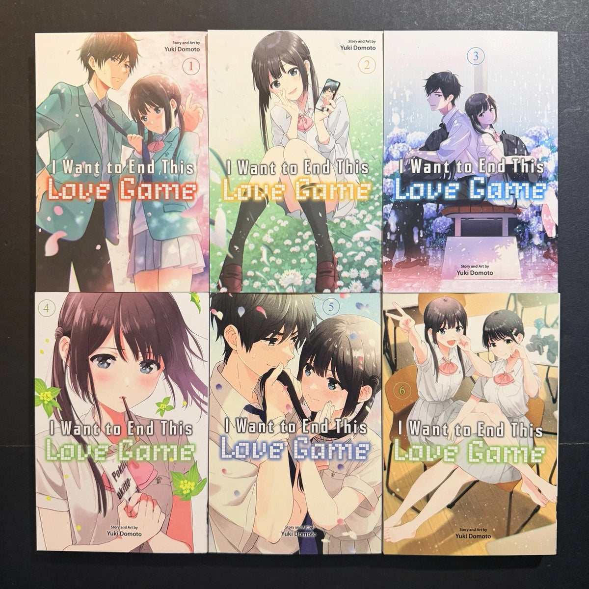 I Want to End This Love Game Manga Volumes 1-6 Brand New English Viz Media