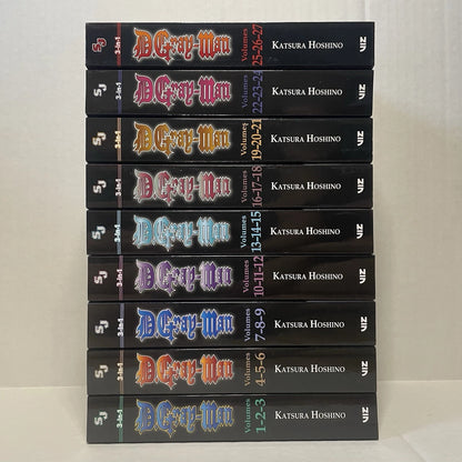 D. Gray-Man Manga Omnibus Volumes 1-27 Brand New English US Authentic Viz Media