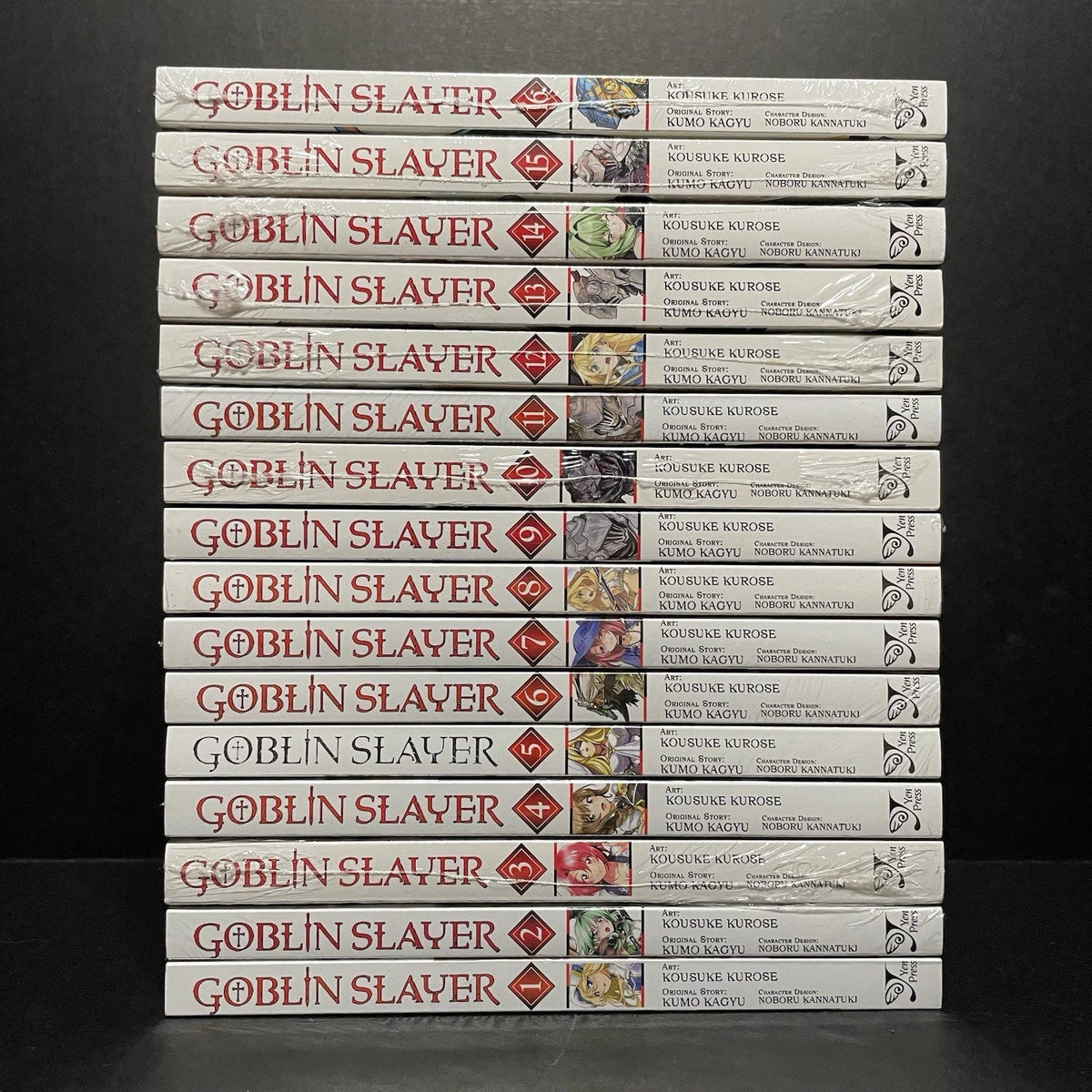 Goblin Slayer Manga Volumes 1-16 Brand New Sealed English US Authentic Yen Press